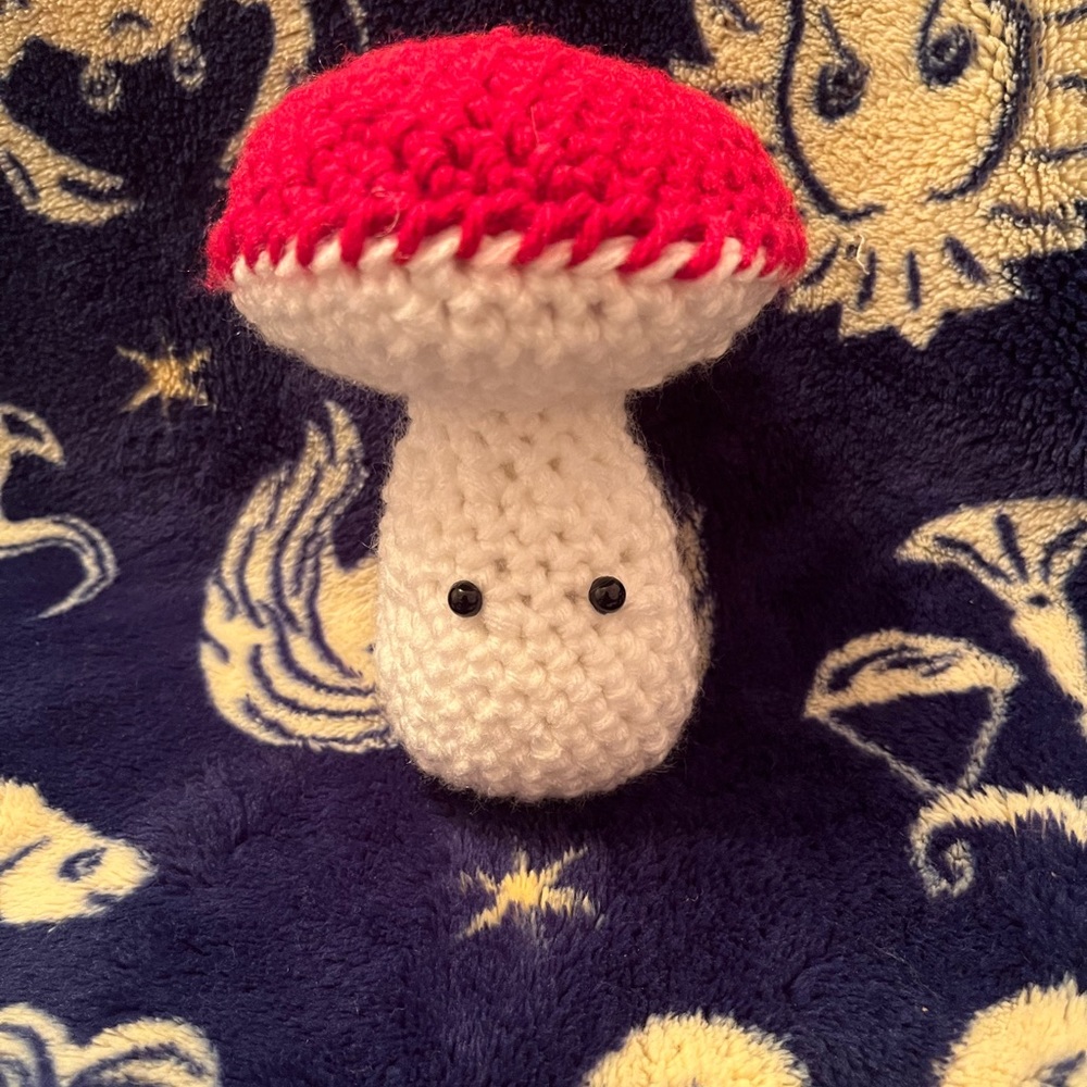 Crochet Mushroom Plush 🍄
